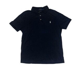 Ralph Lauren Men's Medium Navy Polo Shirt
